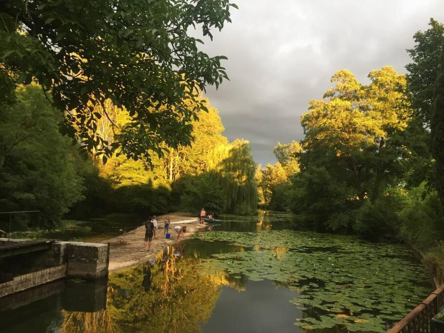 Magnifique Moulin Proche Chablis, Jacuzzi Et Riviere Villa Annay-sur-Serein Eksteriør billede