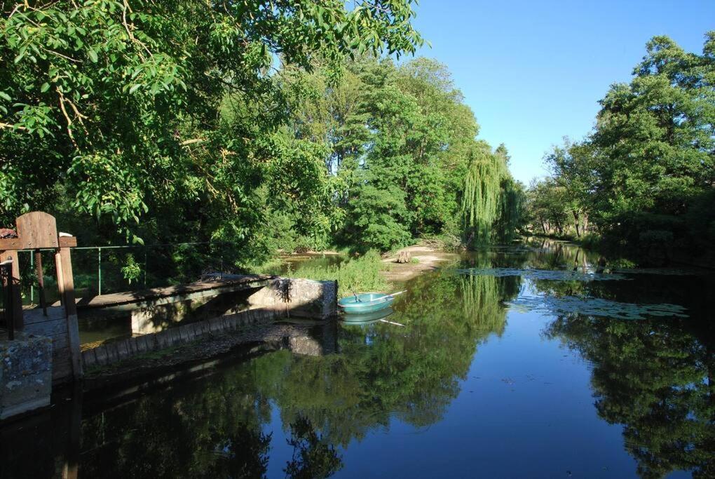 Magnifique Moulin Proche Chablis, Jacuzzi Et Riviere Villa Annay-sur-Serein Eksteriør billede