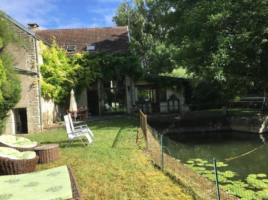 Magnifique Moulin Proche Chablis, Jacuzzi Et Riviere Villa Annay-sur-Serein Eksteriør billede