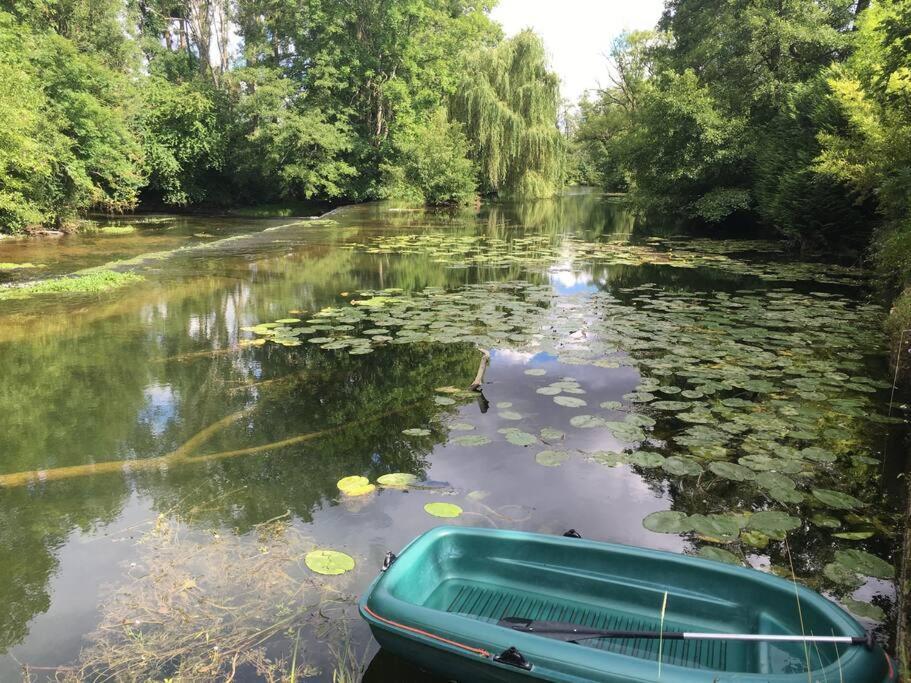 Magnifique Moulin Proche Chablis, Jacuzzi Et Riviere Villa Annay-sur-Serein Eksteriør billede